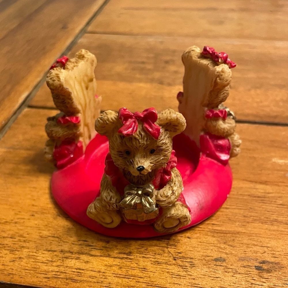 Teddy Bear Votive Candle Holder
